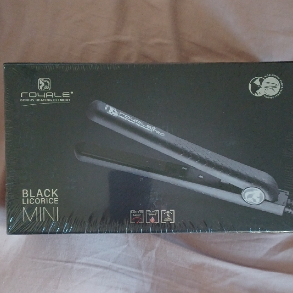 Royale Pro Black Mini Hair Straightener